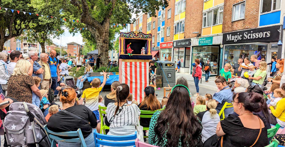 Punch n Judy at West End Carnival